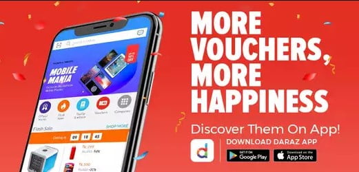 Get More Vouchers from Daraz
