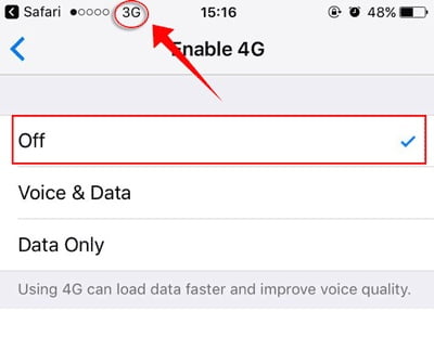 Turn Off 3G Data Connection When Not In Use