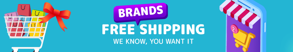 Brand free shipping