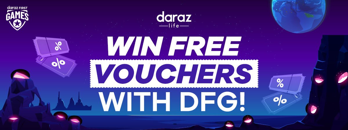 play daraz first games (dfg) and win vouchers