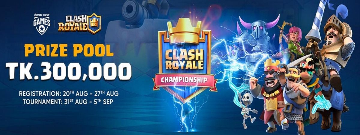 join clash royale tournament of daraz
