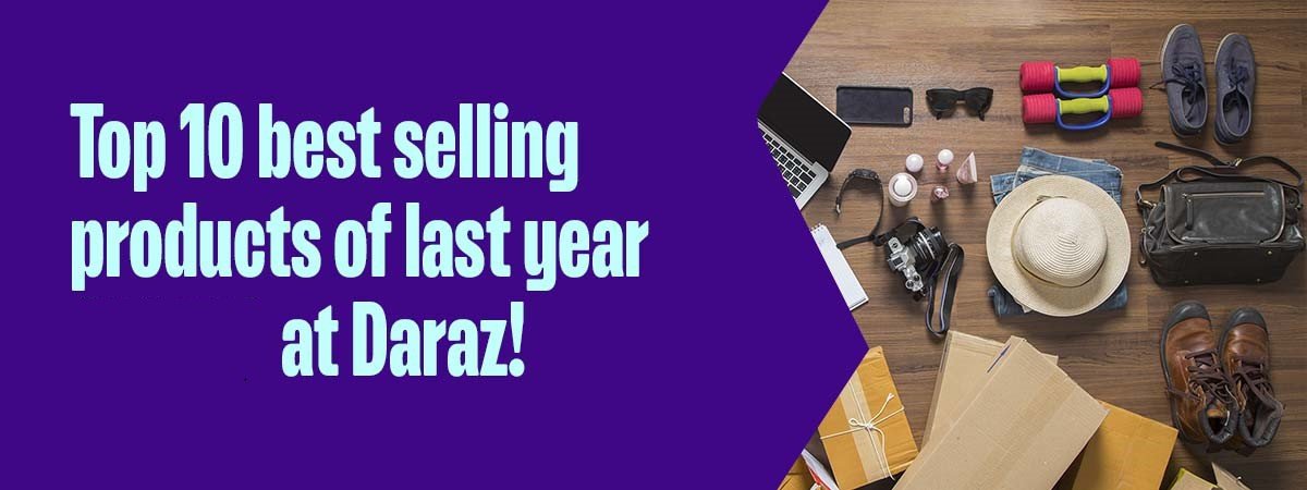 best selling products of daraz for last year