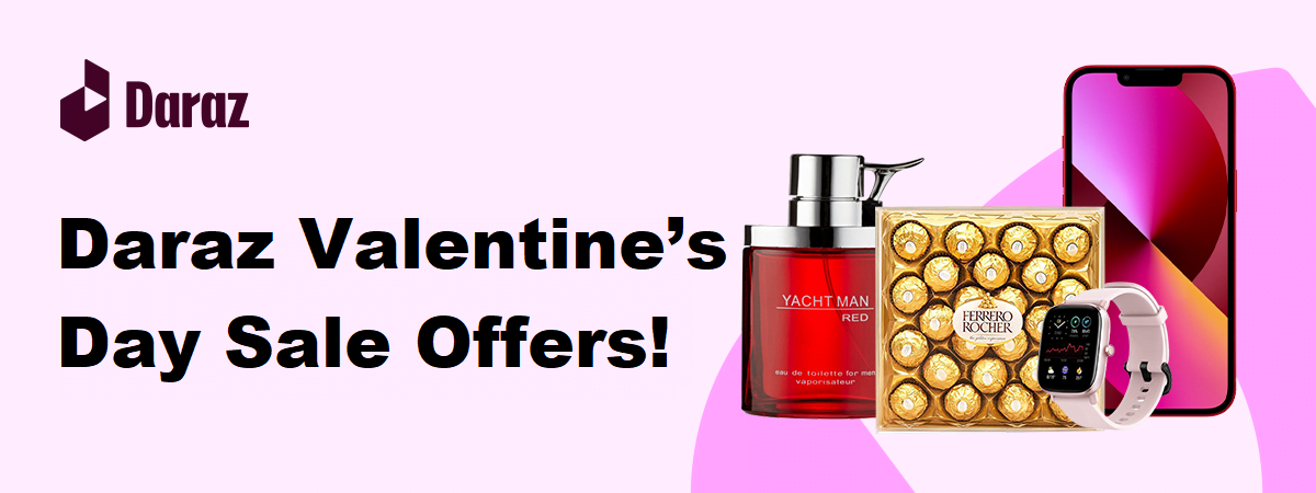 daraz valentine's day sale offers and vouchers