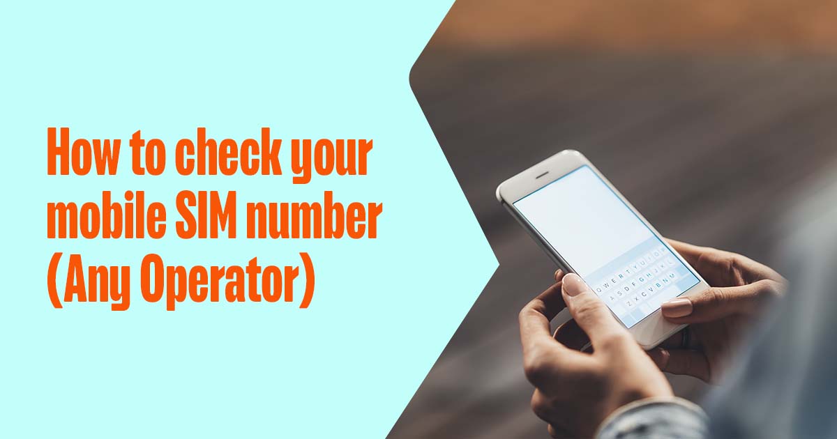How To Check Mobile Number From Sim (Updated 2021) | Daraz Life