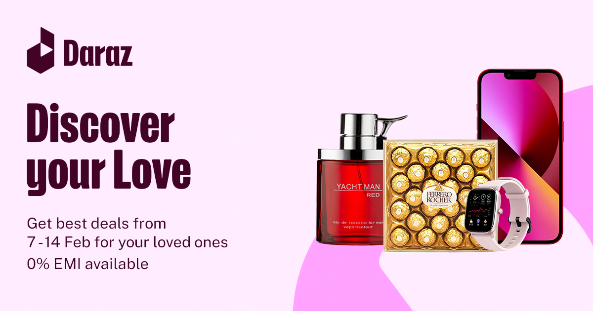 Daraz Valentine's Day Gift Ideas for 2022 — Express Your Love More