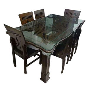 Home decoration with dining table