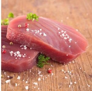 Sea food tuna fish for healthy diet