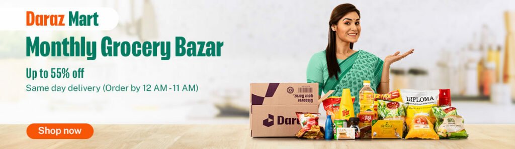 Get discount on grocery shopping in bd