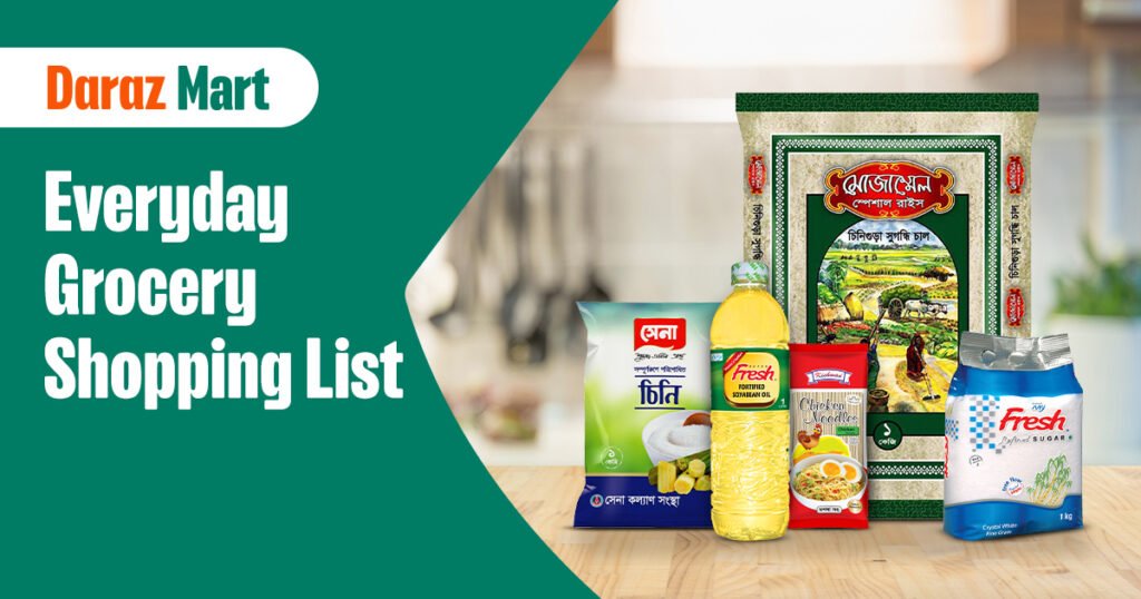 essential groceries list Daraz Life