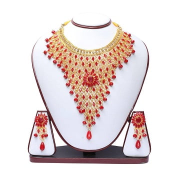 Best quality gold plate jewelry set for women