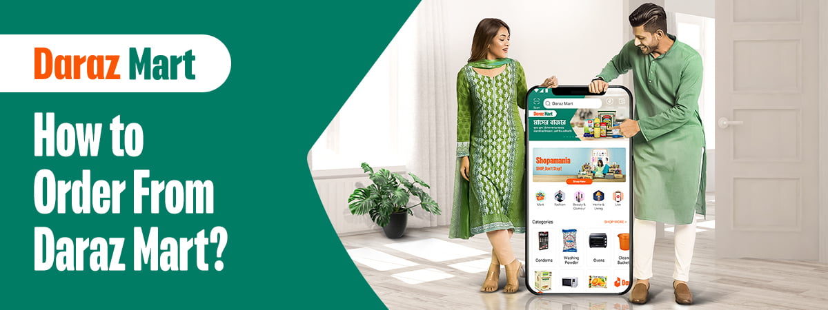 How to order grocery on daraz mart
