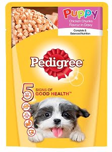 Pedigree wet dog food for puppy