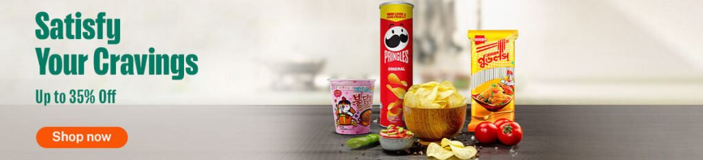Noodles and snacks items online