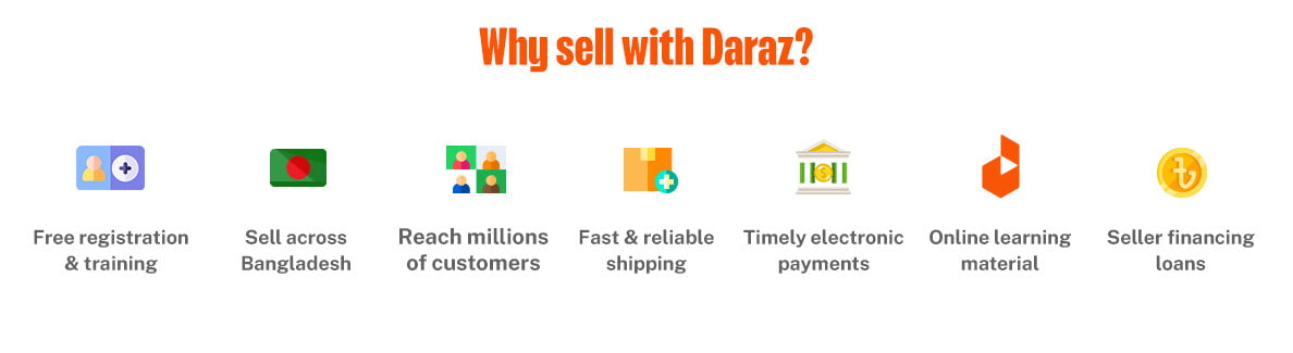 Reasons to become a daraz seller in bangladesh
