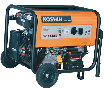 Best koshin portable petrol generator gv 7000s