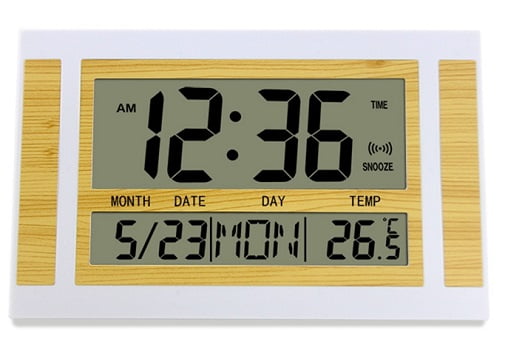 digital wall clock with date and time price in bangladesh