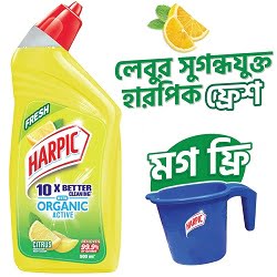 harpic toilet cleaner citrus fragrance