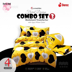 Best quality king size comforter combo set