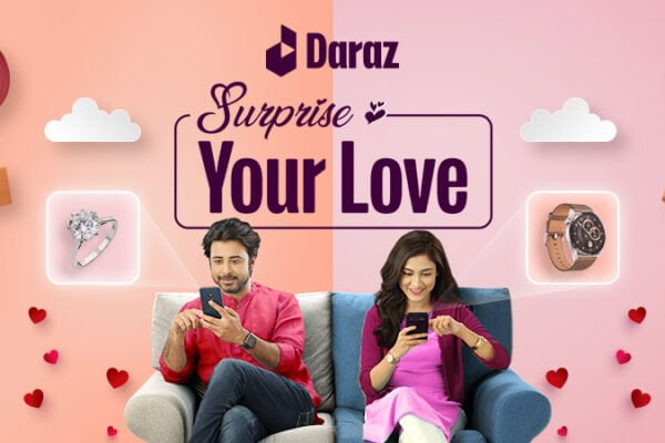 daraz valentines day campaign