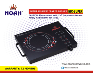 noah smart single infrared cooker