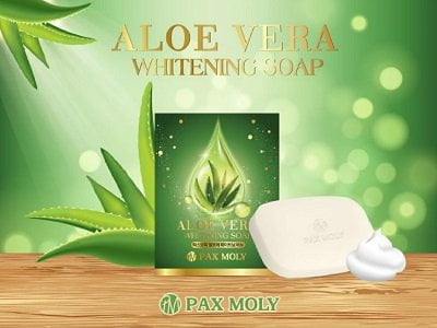 pax moly aloe vera body soap