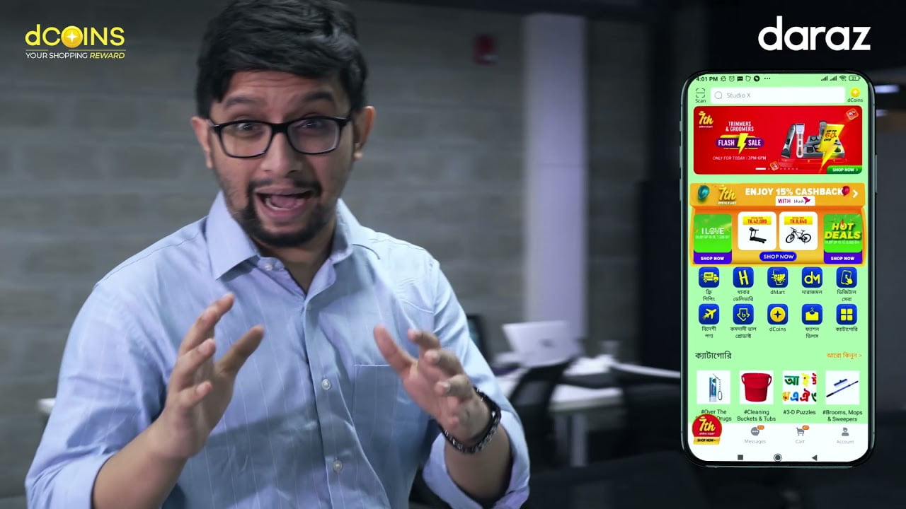 Video Thumbnail How To Use DCoins Daraz Bangladesh Online Shopping