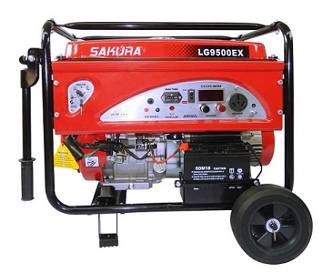 Sakura 6.5 KW Petrol Generator - LG7500EX