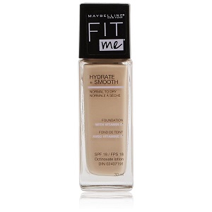 Maybelline New York Fit Me Dewy + Smooth Foundation for dry skin