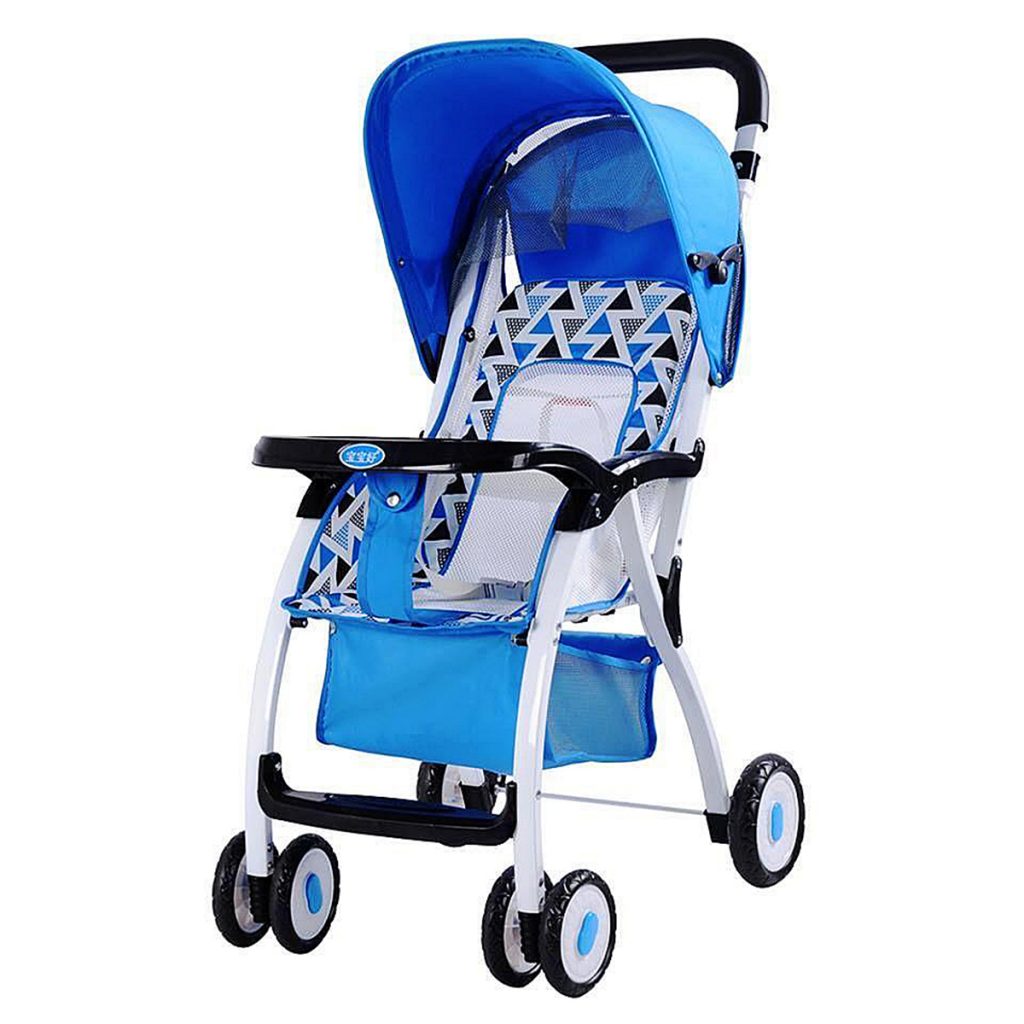 Farlin Baby Stroller 711 Pram- Blue