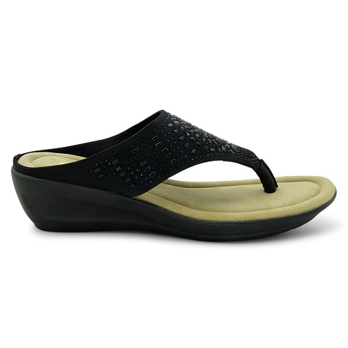 bata noel sandal for women black 1