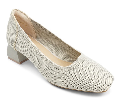 bata zenite block heeled pointy shoe