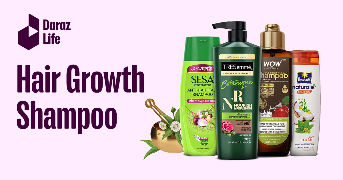 5 Best Shampoos for Hair Growth & Thickness in Bangladesh