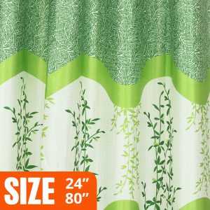 floral design curtain