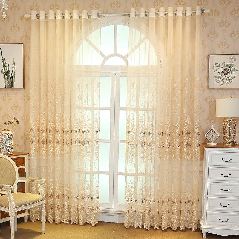 luxury traditional embroidery curtain
