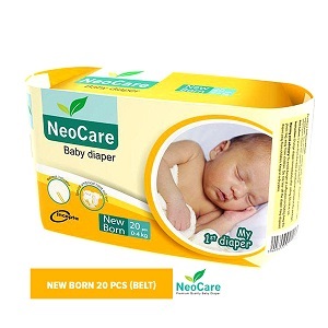 Neocare Baby Diaper New Born (0-4Kg) 20pcs