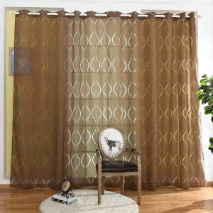 polyster shape curtain