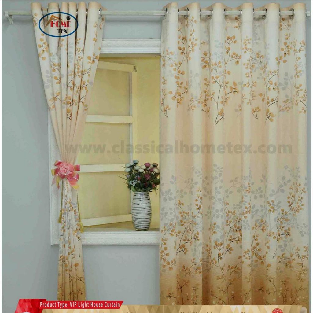 premium curtain floral