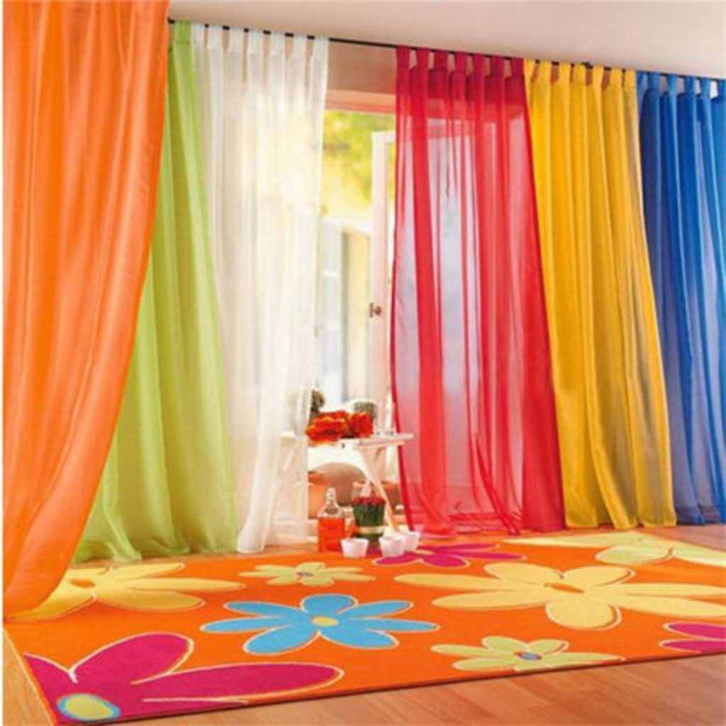 solid color curtains