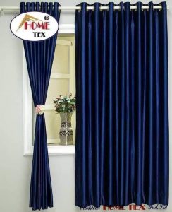 solid color0blue curtain