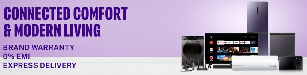 Buy electronics items TV, fridge, ac from daraz online shop