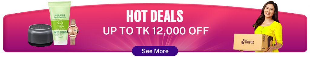 Daraz anniversary campaign sale hot deals
