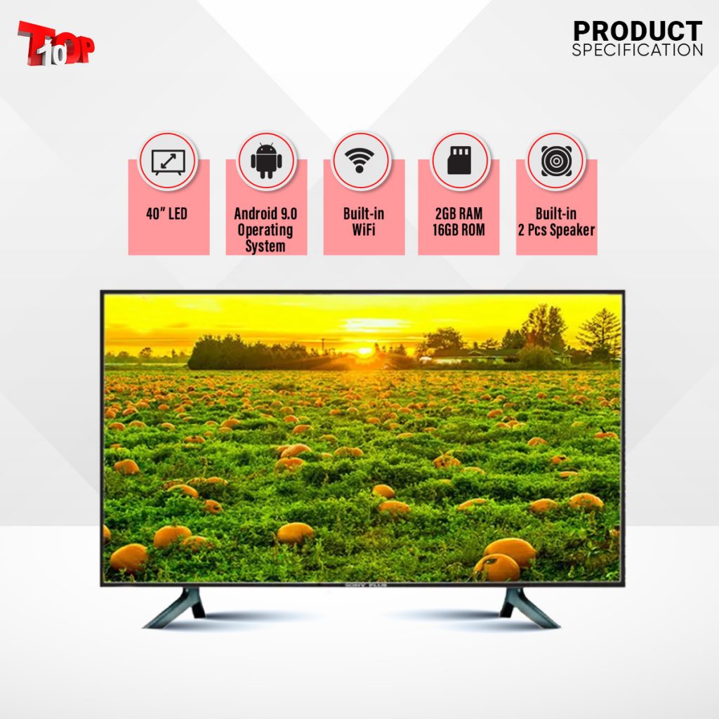Sony Plus 40'' 4k Supported Android Smart Television on daraz bd
