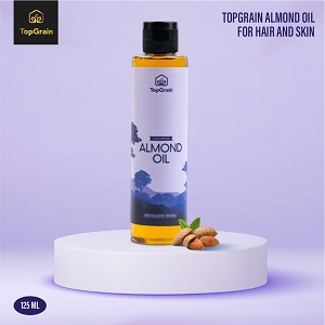 TopGrain Almond Oil for Hair and Skin
