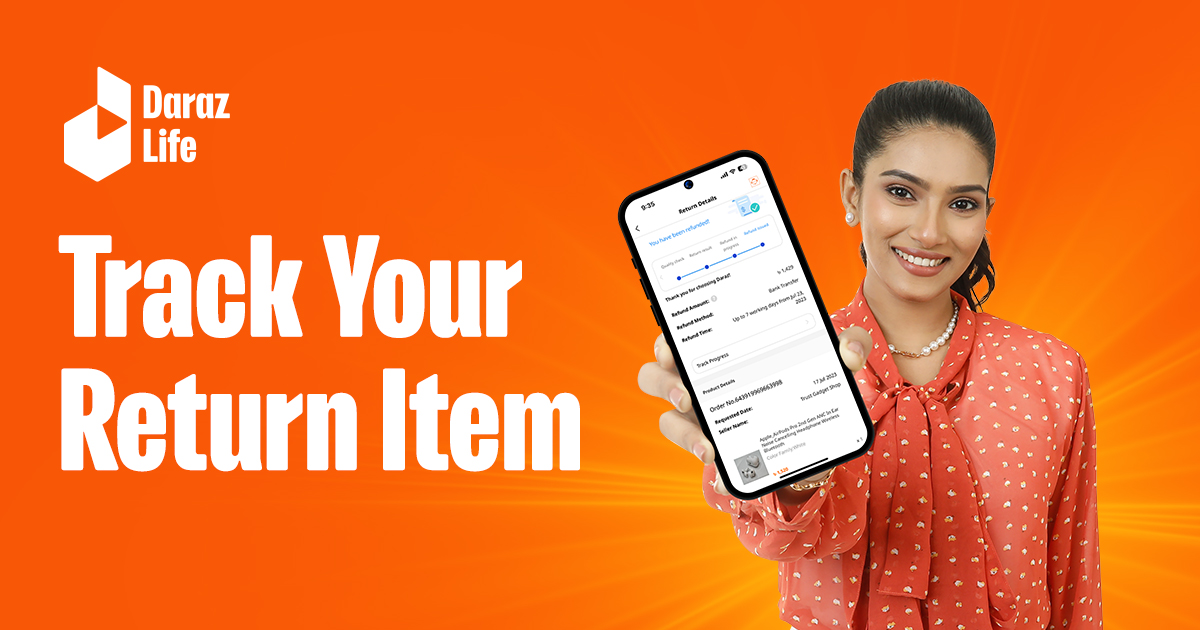 How To-track-return-on-daraz | Daraz Life