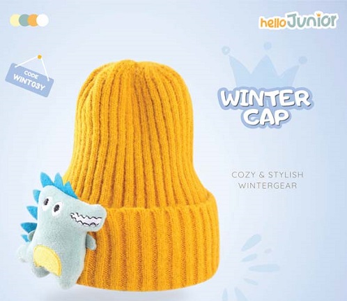 Junior Winter baby Cap for 1-3 years